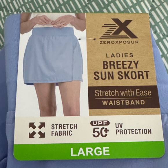 ZeroXposur Light Lavender Athletic Skort - Picture 2 of 2